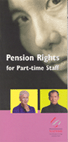Pension rights for part-time staff leaflet