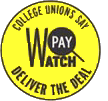 Paywatch campaign sticker